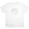 Green Lantern - White Lantern Logo Youth Short Sleeve