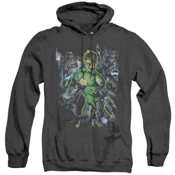 Green Lantern - Surrounded By Death Adult Heather Hoodie