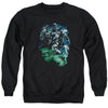 Green Lantern - Black Lantern Batman Adult Crewneck Sweatshirt
