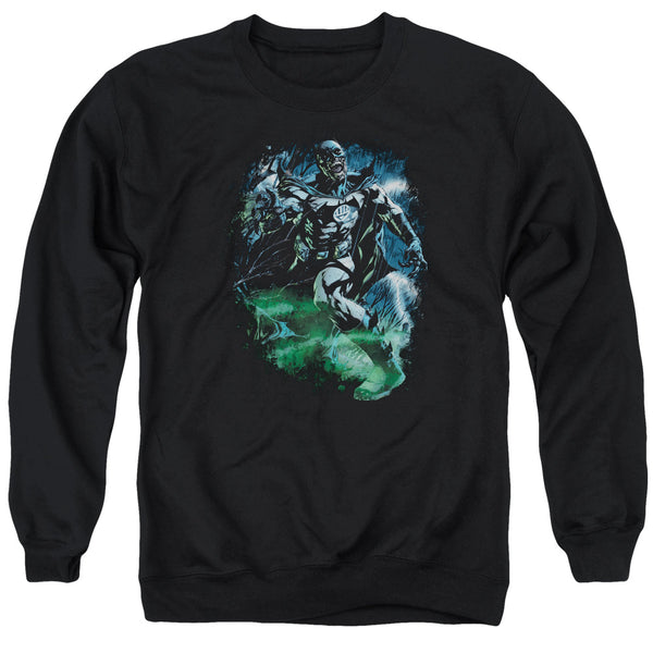 Green Lantern - Black Lantern Batman Adult Crewneck Sweatshirt