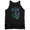Green Lantern - Black Lantern Batman Adult Tank Top