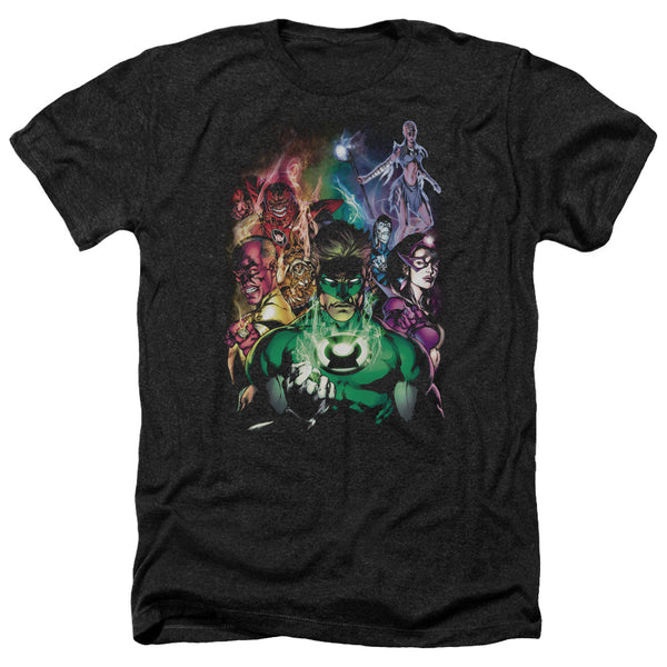 Green Lantern - The New Guardians Adult Regular Fit Heather Short Sleeve