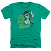 Green Lantern - No Evil Adult Regular Fit Heather Short Sleeve