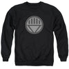 Green Lantern - Black Symbol Adult Crewneck Sweatshirt