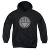 Green Lantern - Black Symbol Youth Hooded Sweatshirt