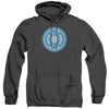 Green Lantern - Blue Symbol Adult Heather Hoodie