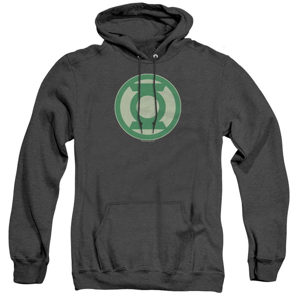 Green Lantern - Green Symbol Adult Heather Hoodie