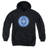Green Lantern - Indigo Symbol Youth Hooded Sweatshirt