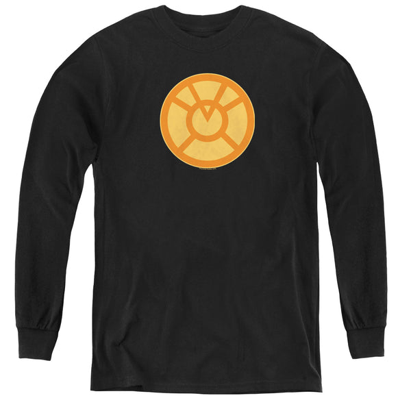 Green Lantern - Orange Symbol L - S Youth