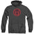 Green Lantern - Red Symbol Adult Heather Hoodie