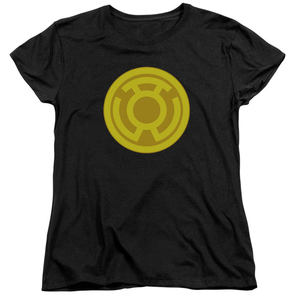 Green Lantern - Yellow Symbol Women's Short Sleeve