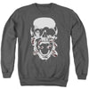 Green Lantern - Black Lantern Skull Adult Crewneck Sweatshirt