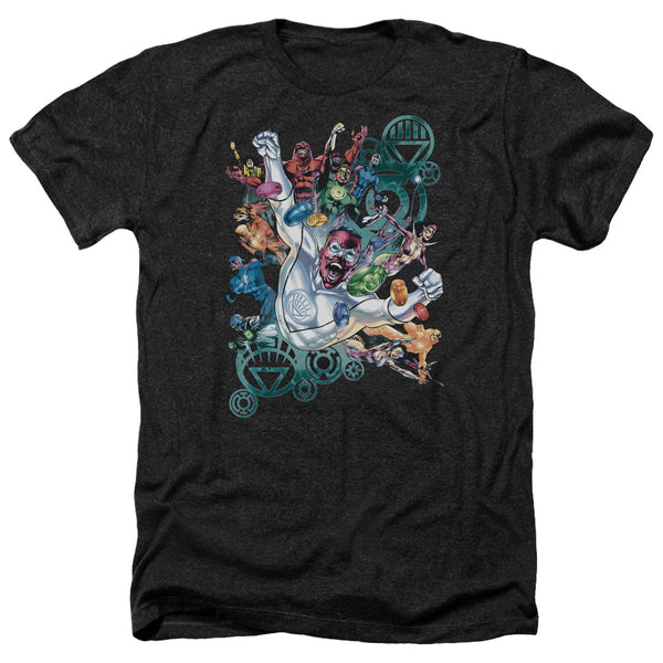 Green Lantern - Lanterns Unite Adult Regular Fit Heather Short Sleeve