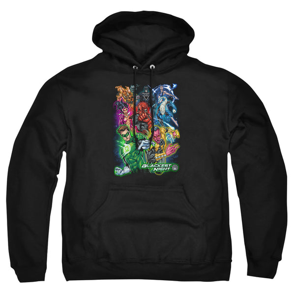 Green Lantern - Blackest Group Adult Pullover Hoodie