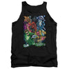 Green Lantern - Blackest Group Adult Tank Top