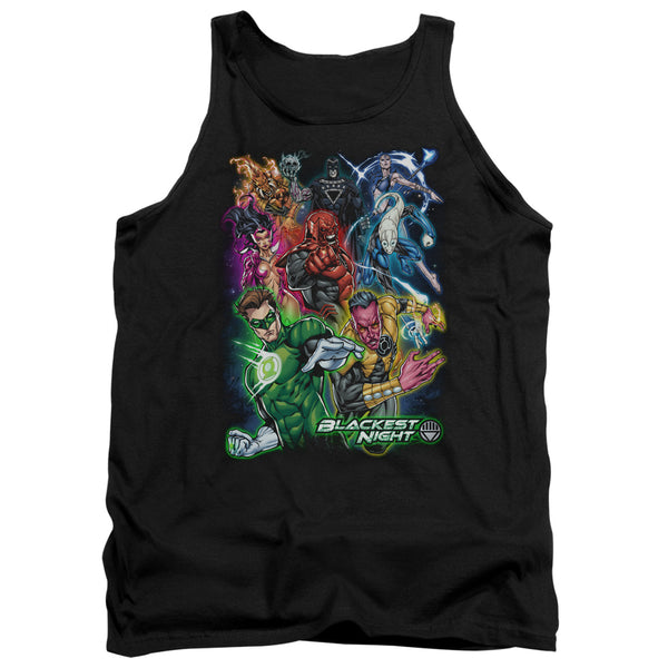 Green Lantern - Blackest Group Adult Tank Top