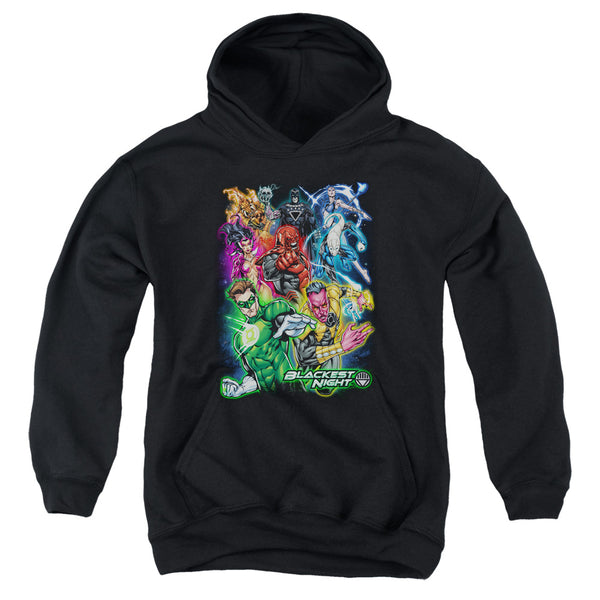 Green Lantern - Blackest Group Youth Hooded Sweatshirt