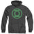 Green Lantern - Green Emblem Adult Heather Hoodie