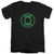 Green Lantern - Green Emblem Adult Slim Fit V Neck Cotton
