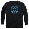 Green Lantern - Lt Blue Emblem Adult Long Sleeve
