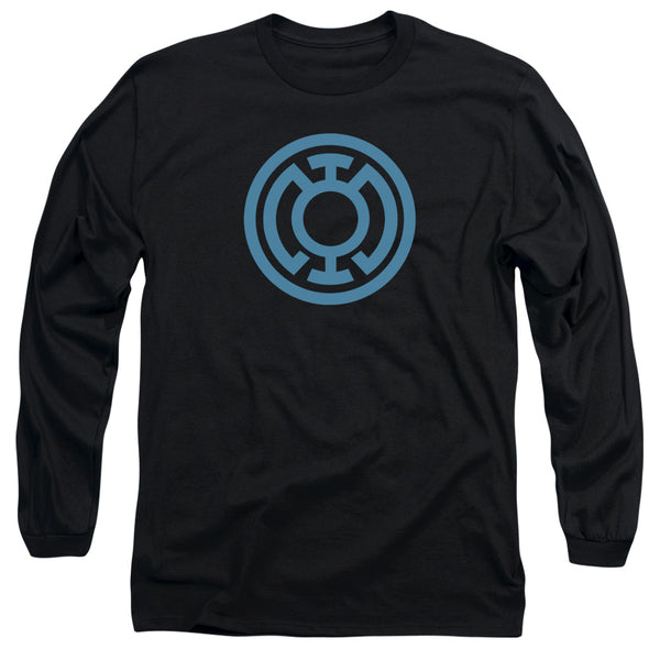 Green Lantern - Lt Blue Emblem Adult Long Sleeve