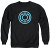 Green Lantern - Lt Blue Emblem Adult Crewneck Sweatshirt