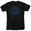 Green Lantern - Blue Emblem Adult Regular Fit Short Sleeve