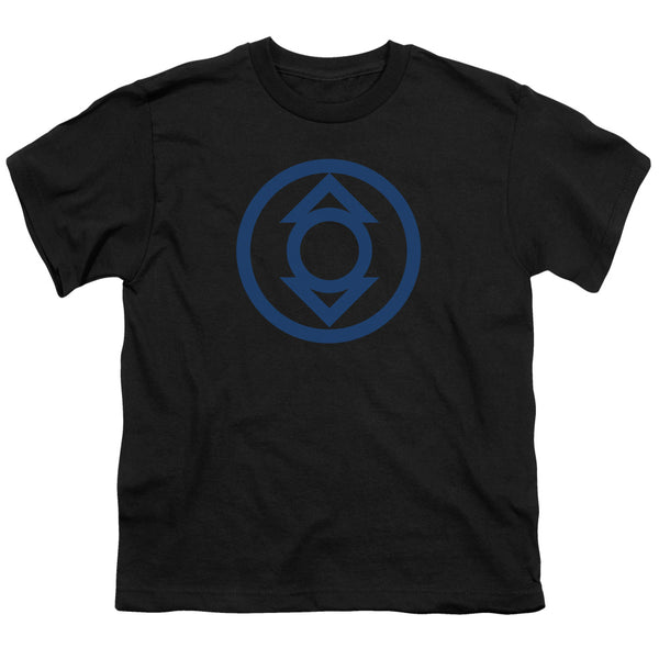 Green Lantern - Blue Emblem Youth Short Sleeve