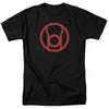 Green Lantern - Red Emblem Adult Regular Fit Short Sleeve