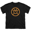 Green Lantern - Orange Emblem Youth Short Sleeve
