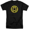 Green Lantern - Yellow Emblem Adult Tall Fit Short Sleeve