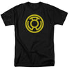 Green Lantern - Yellow Emblem Adult Regular Fit Short Sleeve