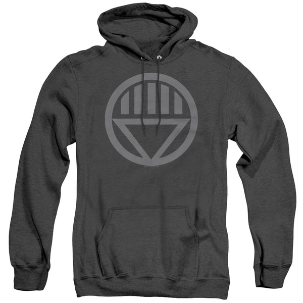 Green Lantern - Grey Emblem Adult Heather Hoodie