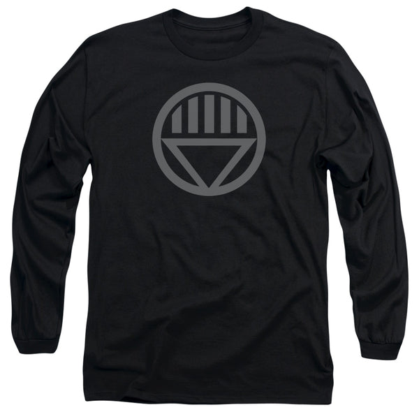 Green Lantern - Grey Emblem Adult Long Sleeve