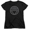 Green Lantern - Grey Emblem Women's Short Sleeve
