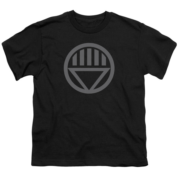 Green Lantern - Grey Emblem Youth Short Sleeve