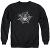 Green Lantern - Black GLow Adult Crewneck Sweatshirt