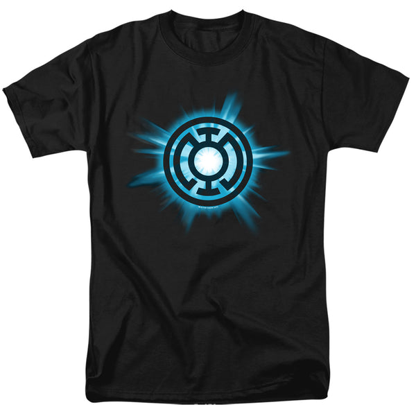 Green Lantern - Blue GLow Adult Regular Fit Short Sleeve