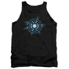 Green Lantern - Blue GLow Adult Tank Top