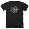 Green Lantern - Green GLow Adult Regular Fit Heather Short Sleeve