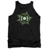 Green Lantern - Green GLow Adult Tank Top