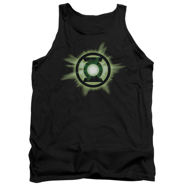 Green Lantern - Green GLow Adult Tank Top