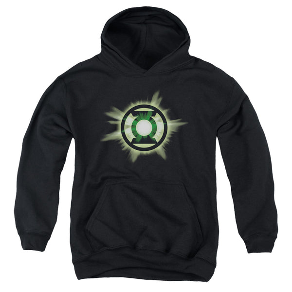 Green Lantern - Green GLow Youth Hooded Sweatshirt