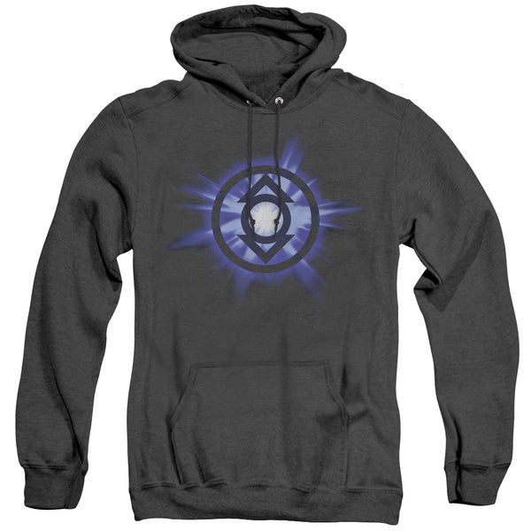 Green Lantern - Indigo GLow Adult Heather Hoodie