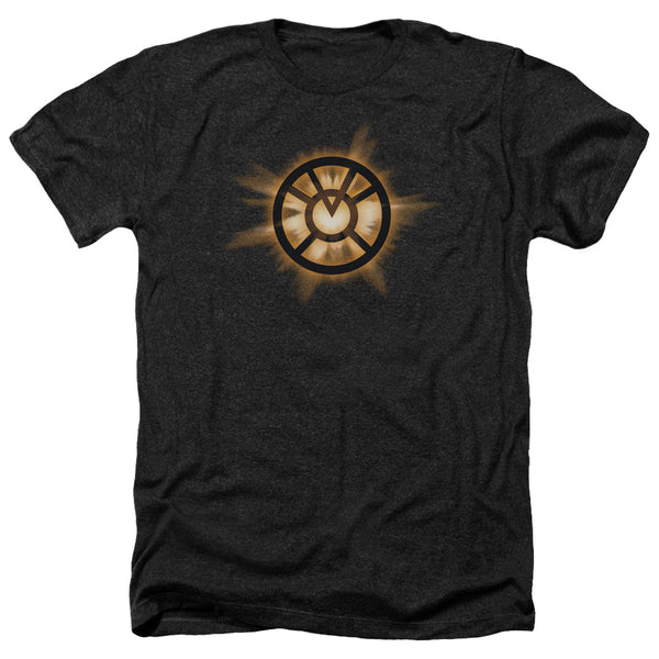 Green Lantern - Orange GLow Adult Regular Fit Heather Short Sleeve