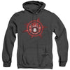 Green Lantern - Red GLow Adult Heather Hoodie