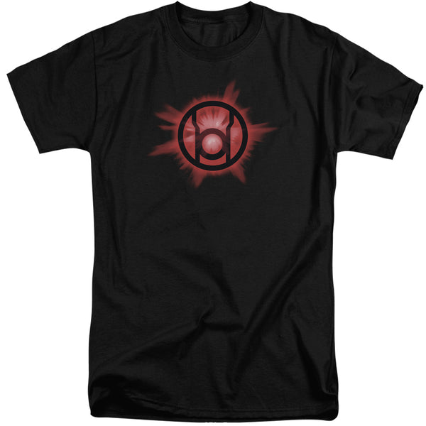 Green Lantern - Red GLow Adult Tall Fit Short Sleeve