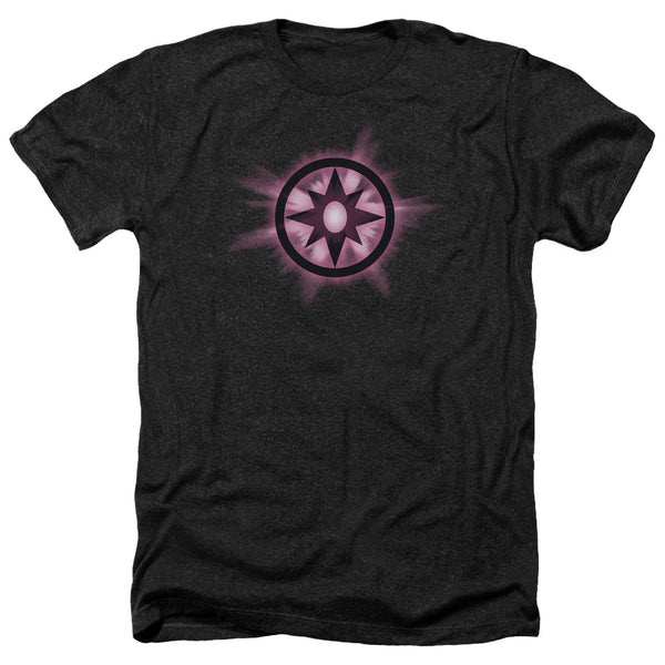 Green Lantern - Sapphire GLow Adult Regular Fit Heather Short Sleeve