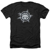 Green Lantern - White GLow Adult Regular Fit Heather Short Sleeve