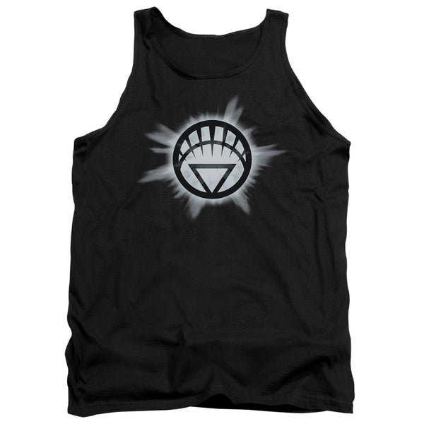 Green Lantern - White GLow Adult Tank Top